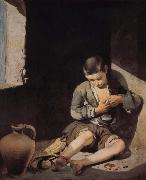 Bartolome Esteban Murillo Small beggar Sweden oil painting artist